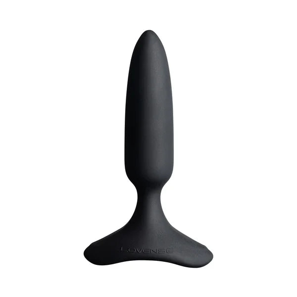 Lovense Hush 2 1 inch app-controlled vibrating butt plug made from body-safe silicone
