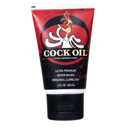 2 Packs Cock Oil Water-Based Lubricant – Squeeze Tube (2 oz)