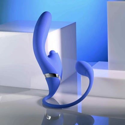 Evolved All In Triple-Motor Thrusting Vibrator