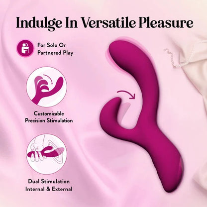 Blush Quinn Warming Rabbit Vibrator