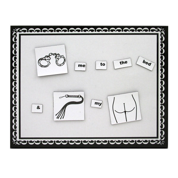 Copulus Word For Play – Wild Hot Sex magnetic word tiles and image set with receptor pads
