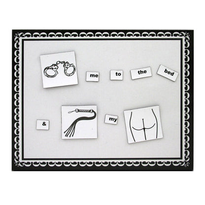 Copulus Word For Play – Wild Hot Sex magnetic word tiles and image set with receptor pads