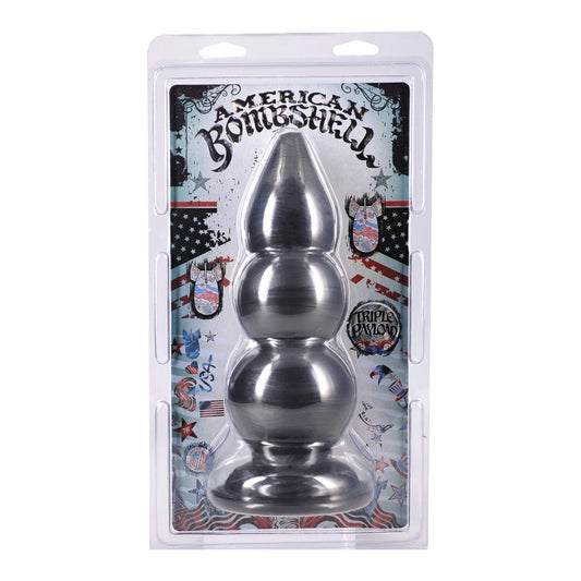 Doc Johnson American Bombshell Triple Payload Butt Plug