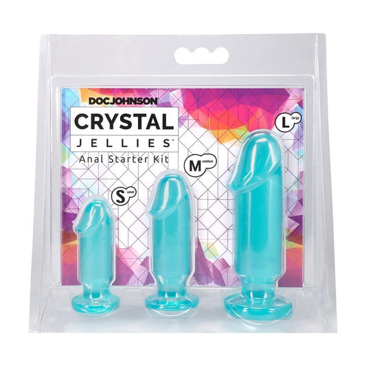 Doc Johnson Crystal Jellies Anal Starter Kit