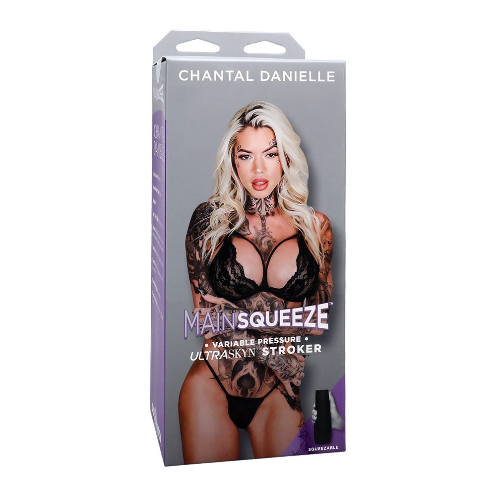 Product packaging for 'Mansqueeze' by Chantal Danielle on a white background