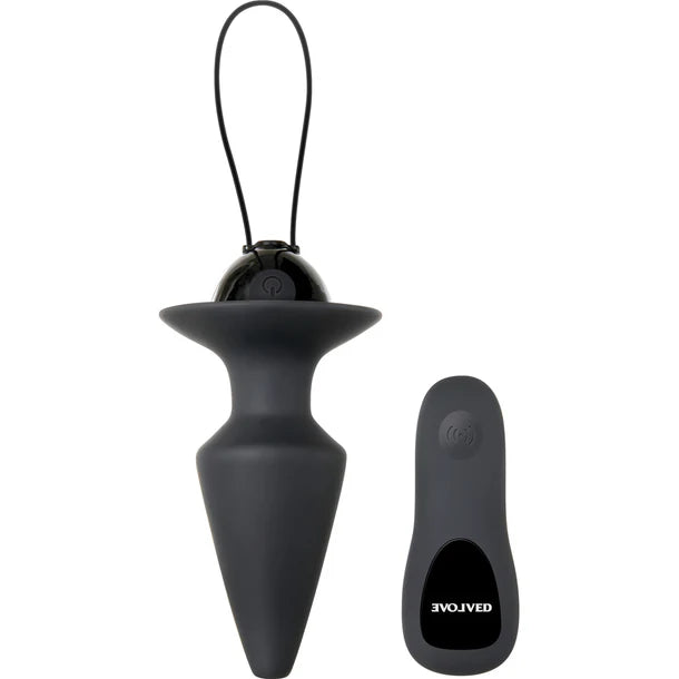 Evolved Plug & Play With Remote Butt Plug
