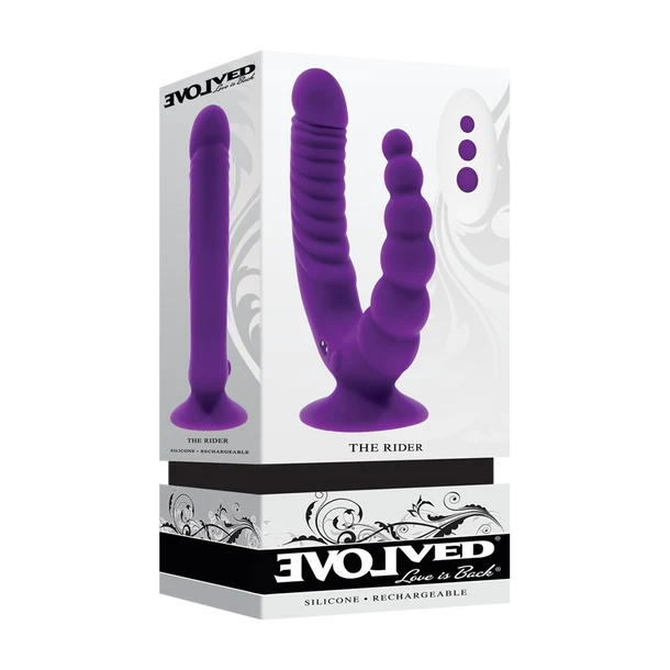 Evolved The Rider Remote-Controlled Dual Vibrator