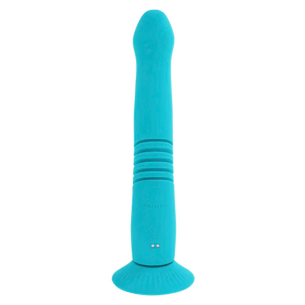 Evolved Bunny Hop thrusting rabbit vibrator dual motor waterproof rechargeable silicone vibrator