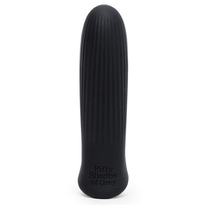Fifty Shades Sensation Bullet Vibrator – Small black silicone bullet vibe 
