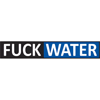 FuckWater logo – premium water-based and silicone-based lubricants