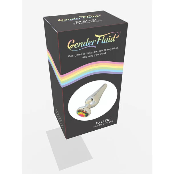 Gender Fluid Excite! Flared Plug