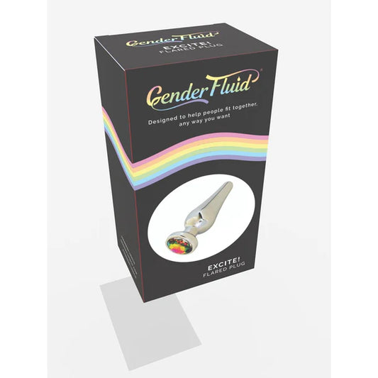 Gender Fluid Excite! Flared Plug
