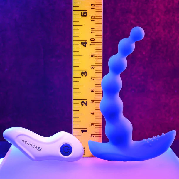 Evolved Gender-X Beaded Vibrator with Remote