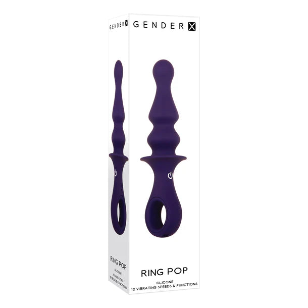 Evolved Novelties Gender-X Ring Pop Vibrating Plug
