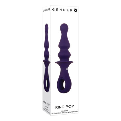 Evolved Novelties Gender-X Ring Pop Vibrating Plug
