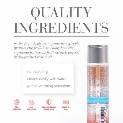 System JO H2O Anal Warming Lubricant - 2 oz