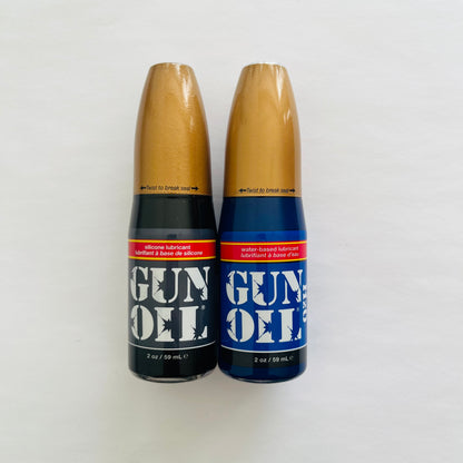 Empowered Gun Oil Lube 2-Pack – Silicone & Water-Based (2 x 2 oz)
