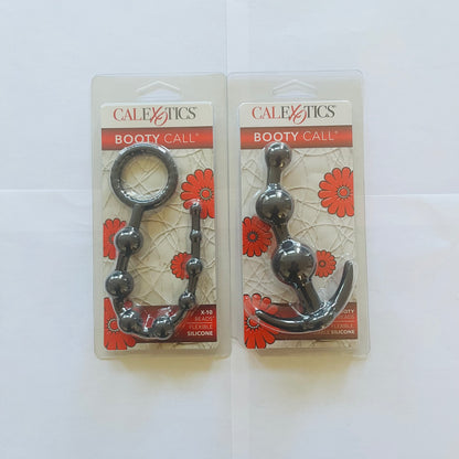 CalExotics Booty Call X-10 Beads & Booty Beads-Black