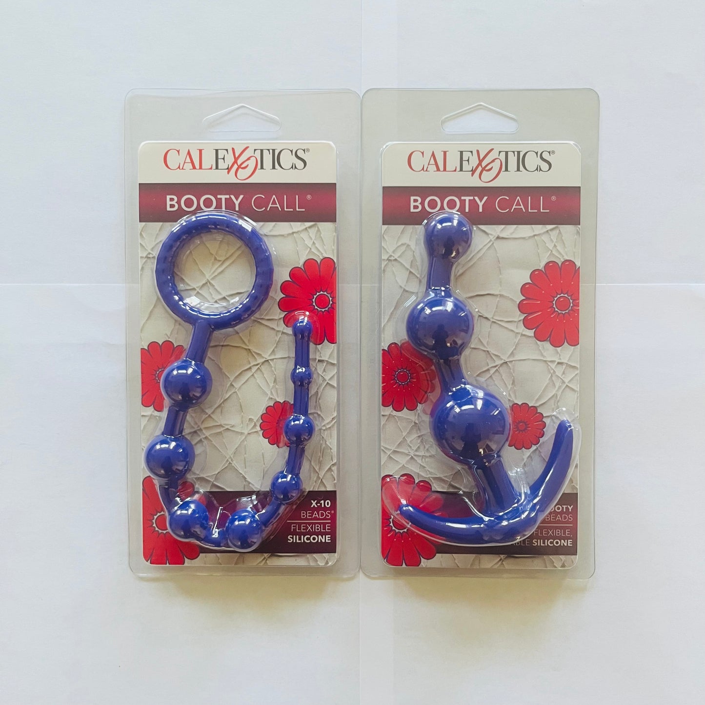 Bundle:CalExotics Booty Call X-10 Beads & Booty Beads-Purple