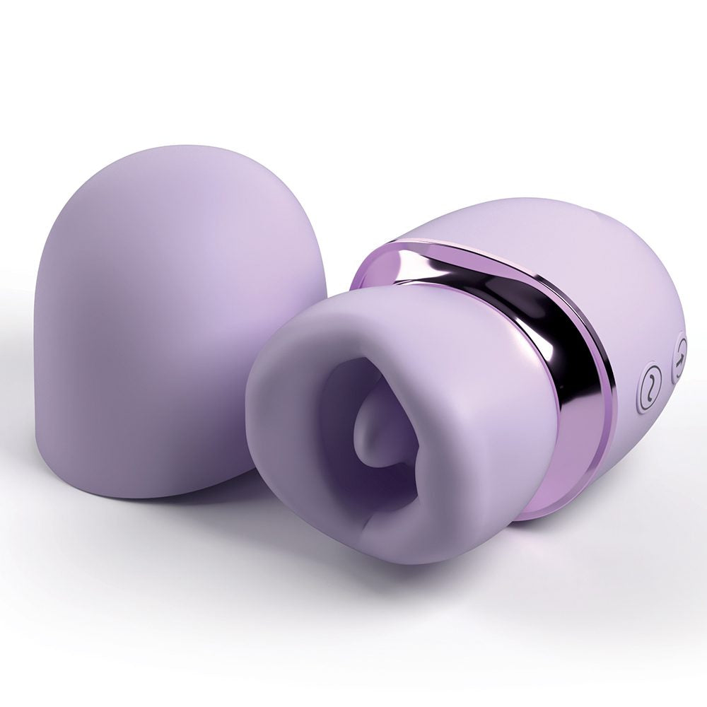 Jimmy Jane Hello Kiss Pro clitoral stimulator with kissing lips, suction, and flickering tongue