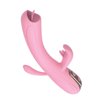 NassToys My Secret Flickering Tongue Vibrator – Triple Stimulation Design