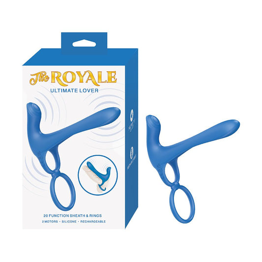 NassToys Royale Ultimate Lover – Vibrating Couples Cock Ring