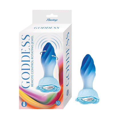 NassToys Goddess Remote Control Rotating Jewel  Plug