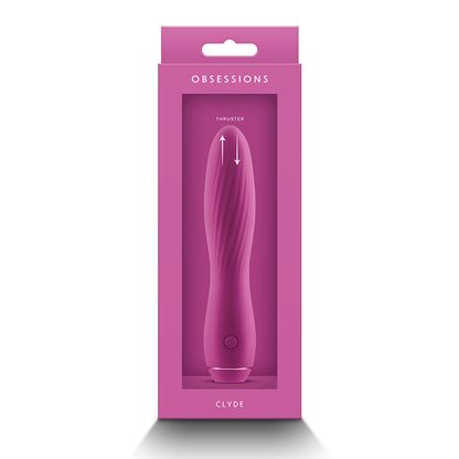 NS Obsessions Clyde Flexible Silicone Vibrator – Deep Rumble, Waterproof & Rechargeable