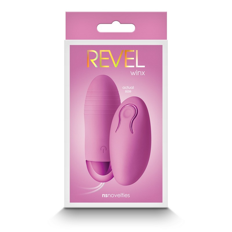 NS Novelties Revel Winx Wireless Bullet Vibrator with Remote – Compact, Rechargeable, and Discreet