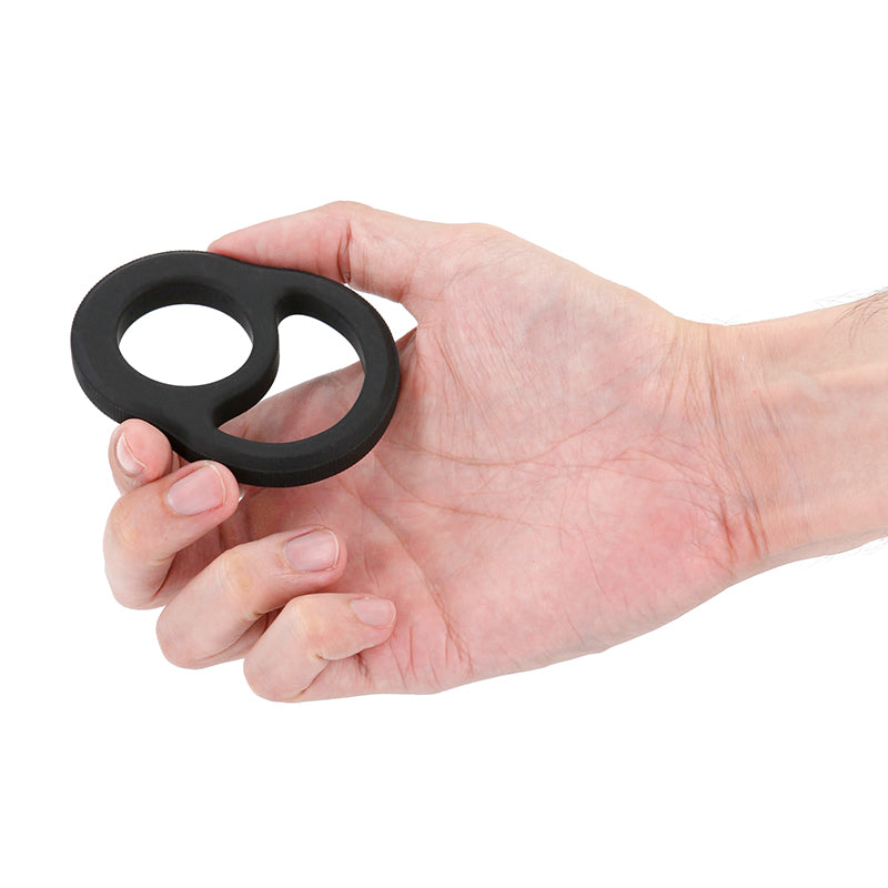 NS Cradle Cock & Ball Ring