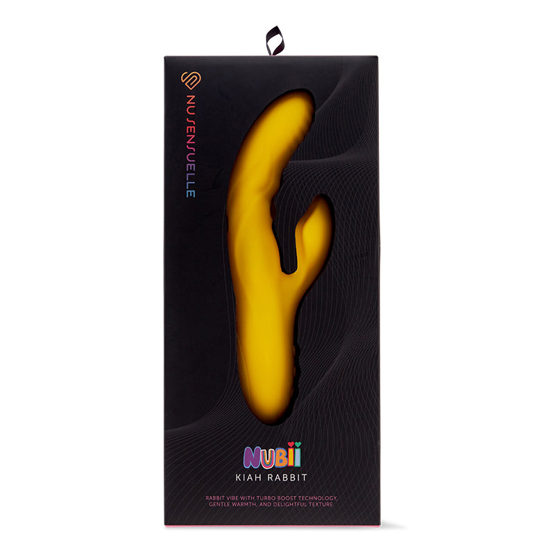 nü Sensuelle Nubii Kiah – Dual-Motor Rabbit Vibrator with Turbo Boost and Warming Function