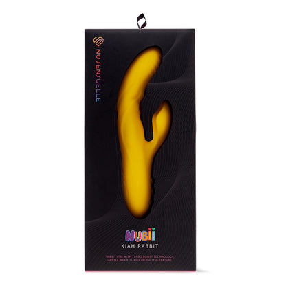 nü Sensuelle Nubii Kiah – Dual-Motor Rabbit Vibrator with Turbo Boost and Warming Function