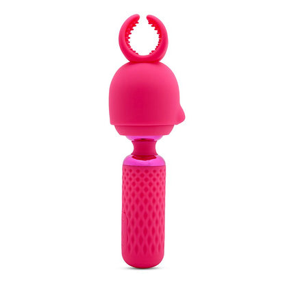 nü Sensuelle Nubii Harlow Wand – Compact Warming Vibrator with Flexible Head and Multi-Use Attachment