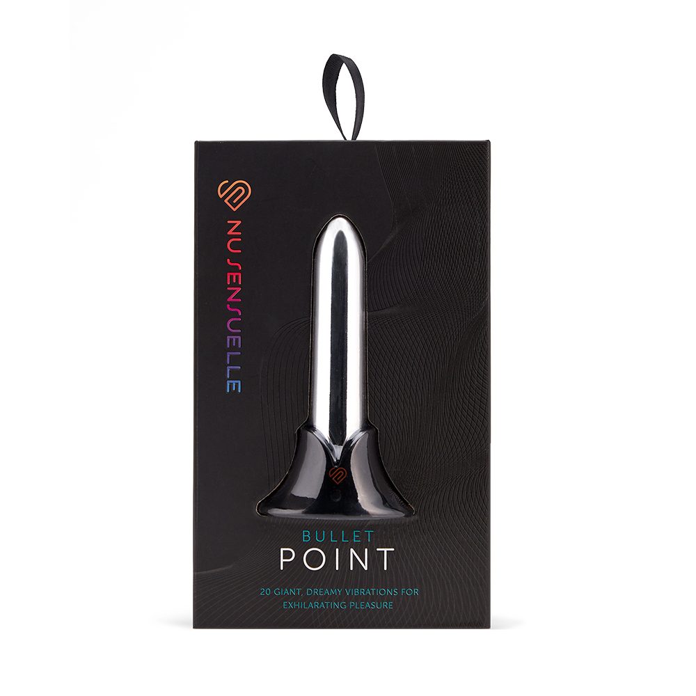 nü Sensuelle Point Rechargeable Bullet Silver