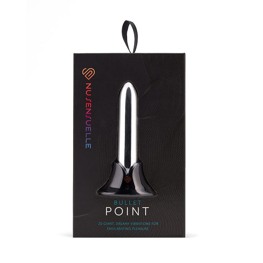 nü Sensuelle Point Rechargeable Bullet Silver