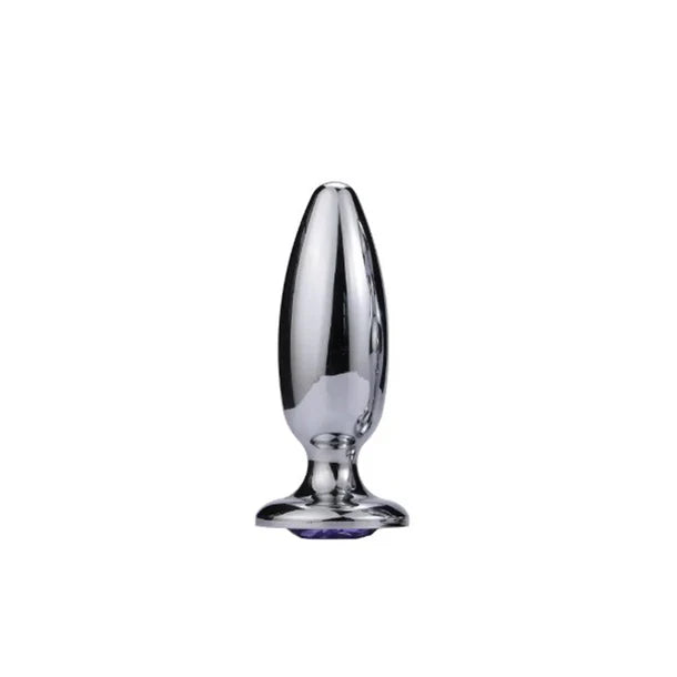 Extreme Bullet Anal Plug w/ Onyx Jewel