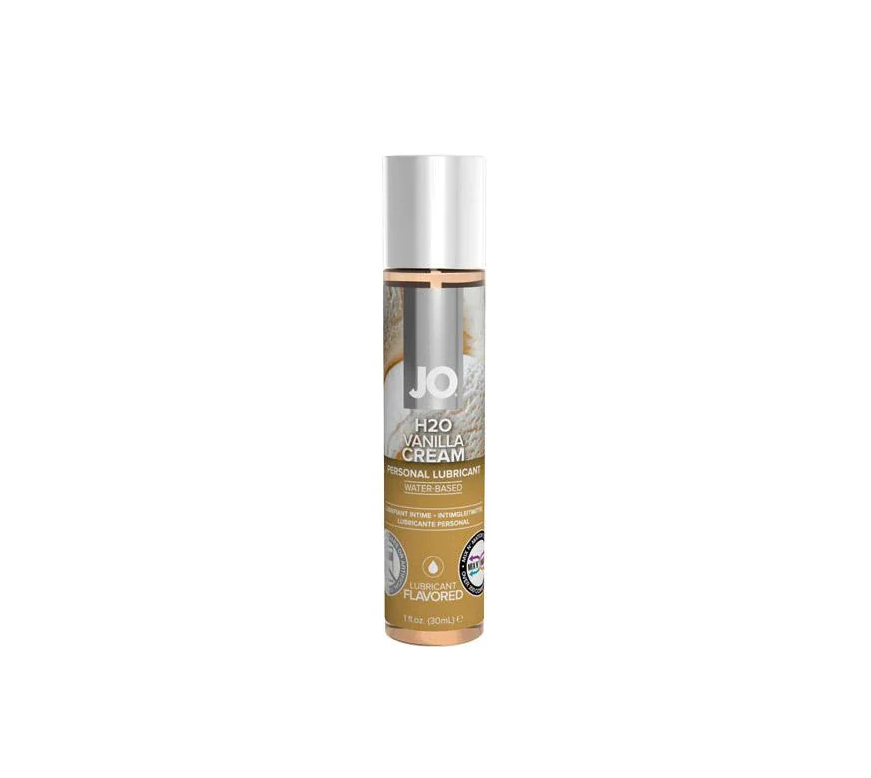 System JO Vanilla Cream Flavored Lubricant bottle