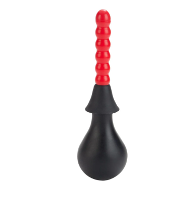 COLT Anal Douche with squeeze bulb and dual interchangeable tips