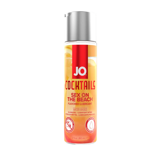 System JO Cocktails Sex On The Beach Flavored Lube - 2 Bottles（2 * 2 oz）