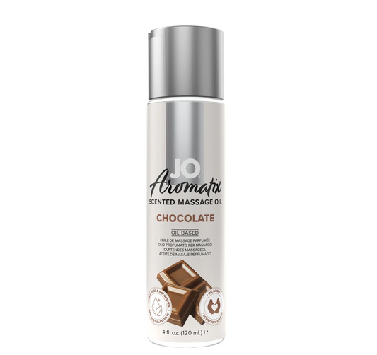 System JO Aromatix Chocolate Scented Massage Oil - 2 Bottles（2 * 2 oz）