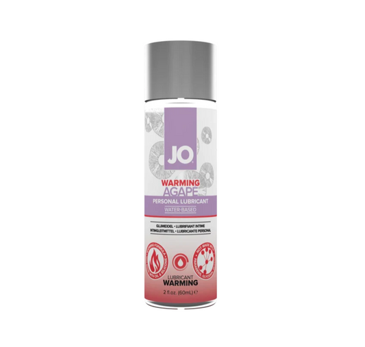 Syatem JO Agape Warming Lubricant 2 Bottles（2 * 2 oz）