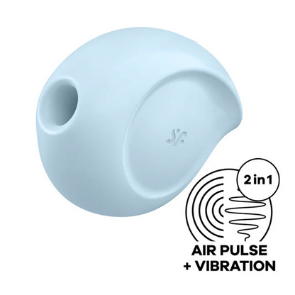 Satisfyer Sugar Rush air pulse and vibration clitoral stimulator waterproof silicone rechargeable vibrator