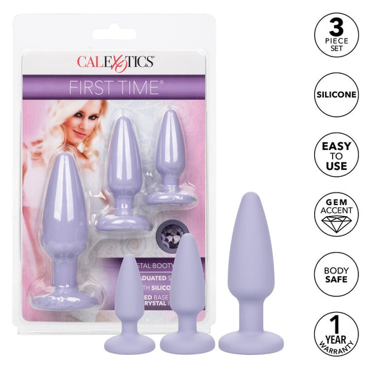 CalExotics First Time Crystal Booty Kit Pink