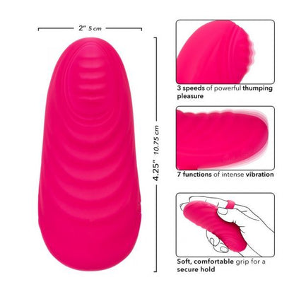 Envy handheld suction massager with silicone body