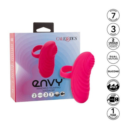 Envy handheld suction massager with silicone body