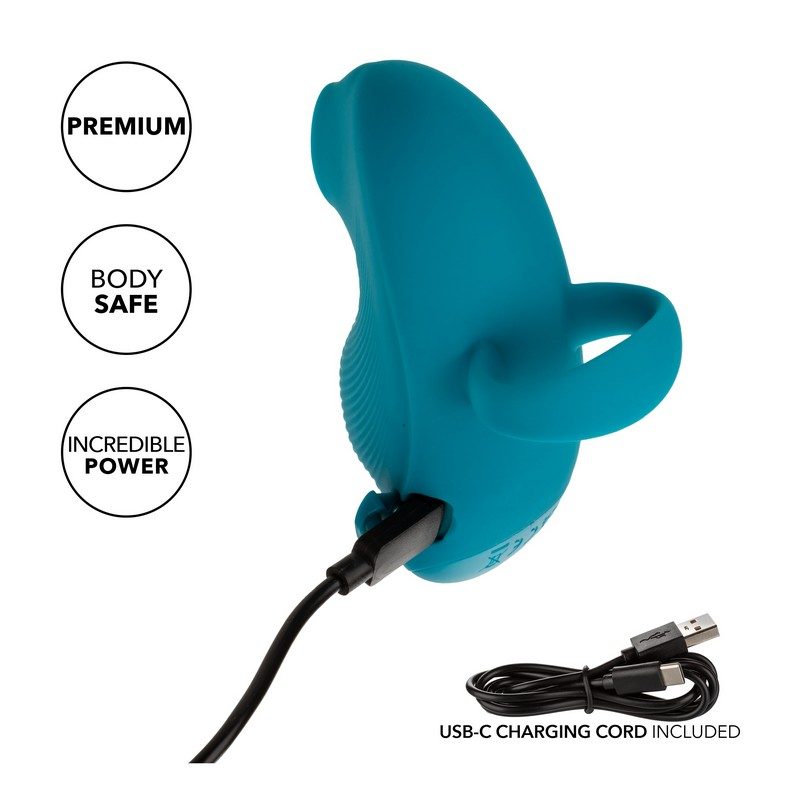 Envy handheld suction massager with silicone body