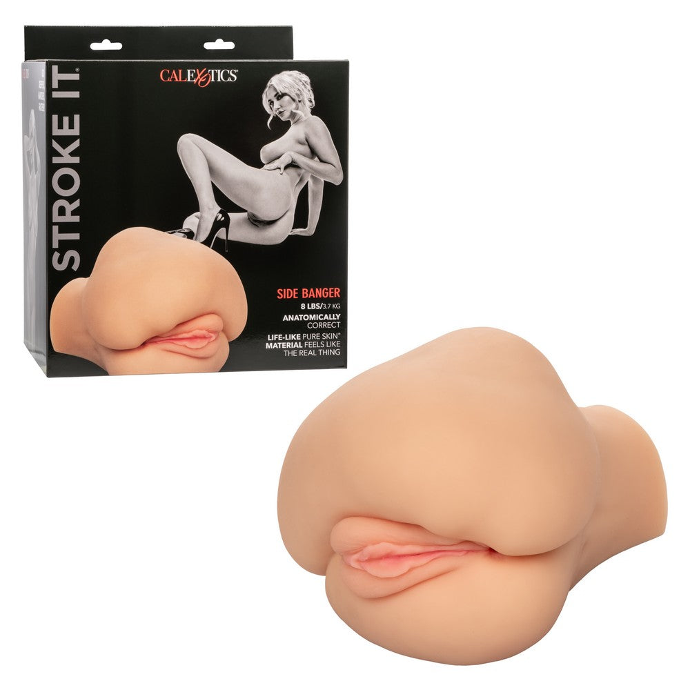 CalExotics Stroke It Side Banger Ivory 8 lbs