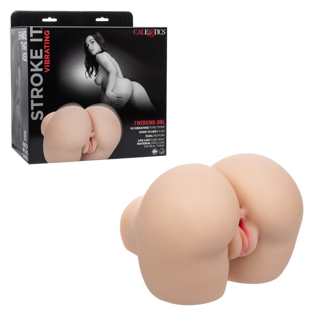 California Exotics Stroke It Vibrating Twerking BBL