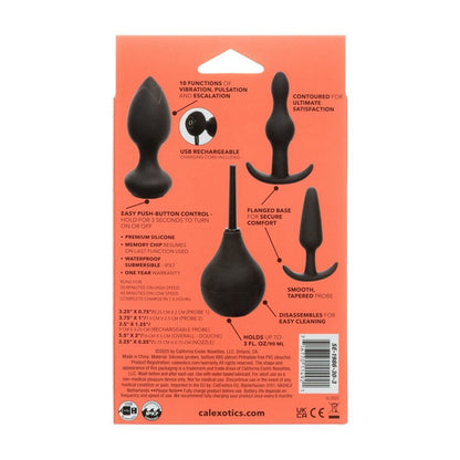 California Exotics Pleasure Kits Anal Explorer Collection