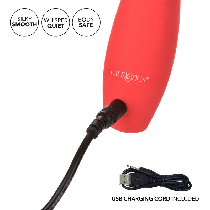 USB Rechargeable Red Hot™ Sizzle Massager by CalExotics